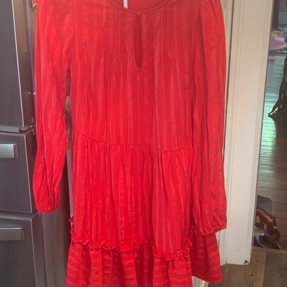 Anthropologie Ro&De  Pippa tunic mini dress. Maybe worn once . Retail 148 - Picture 6 of 9
